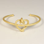 ARM 12 - Armschmuck Herz rund
