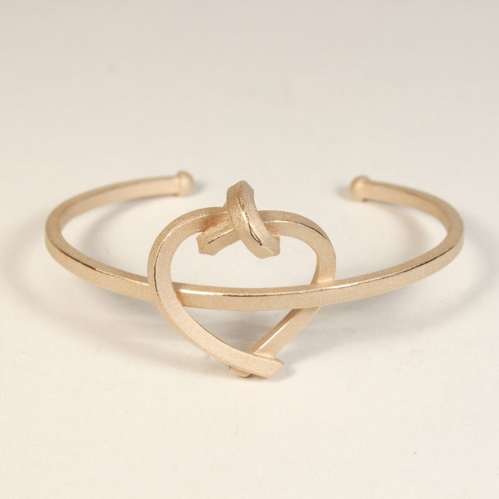 ARM 13 - Armschmuck Herz kantig