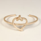 ARM 13 - Armschmuck Herz kantig