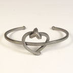 ARM 13 - Armschmuck Herz kantig