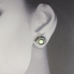 OST P11 - Ohrstecker Perl-Spirale